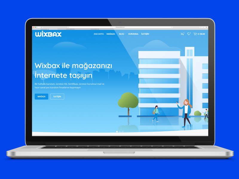 Wixbax E-Ticaret ve Kurumsal Site Kurulumu